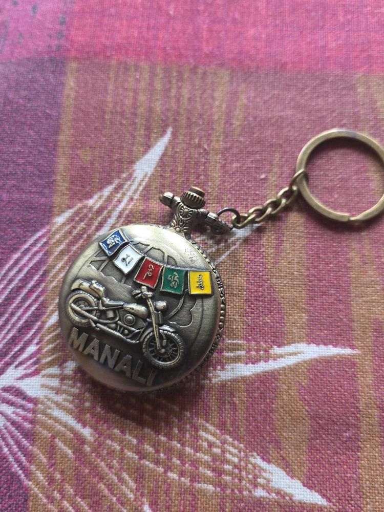 Manali Motorcycle Keychain