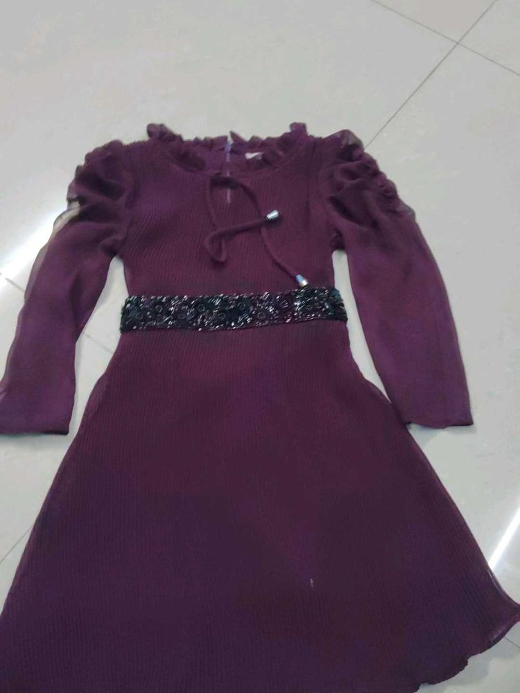 Girls&#39; Purple Dress