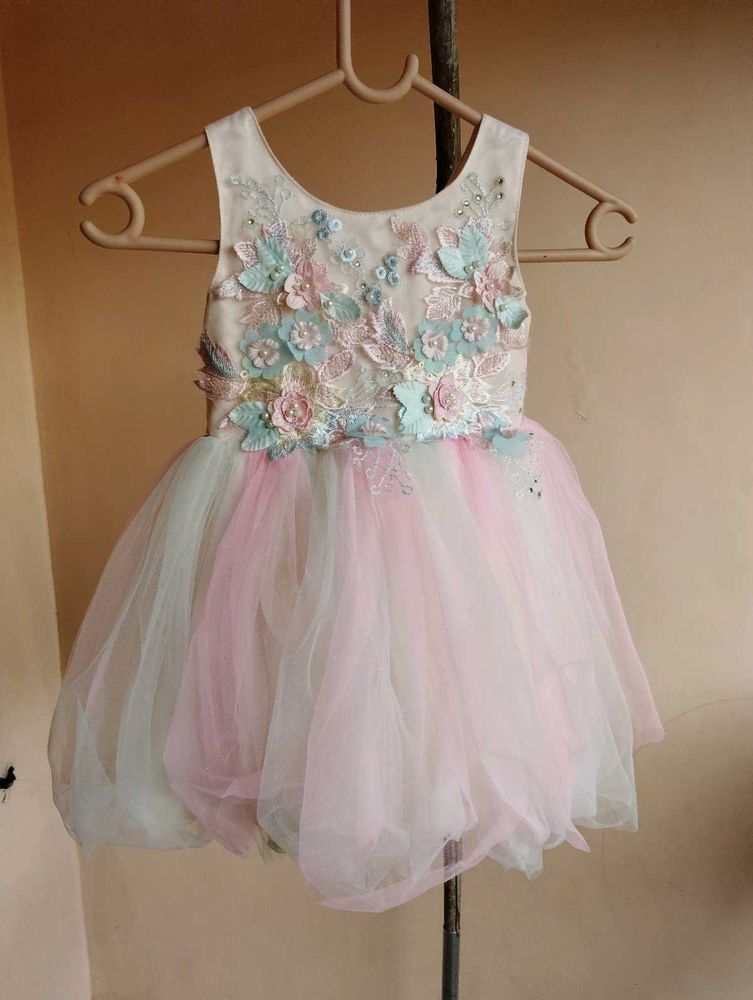 Pastel Flower Girl Dress