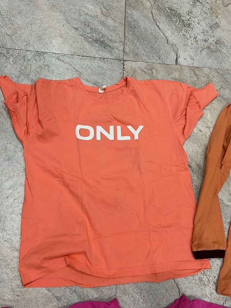 combo of 4 tshirt for women