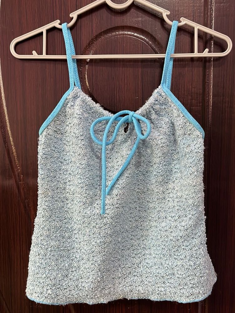 Cute Blue Tank Top