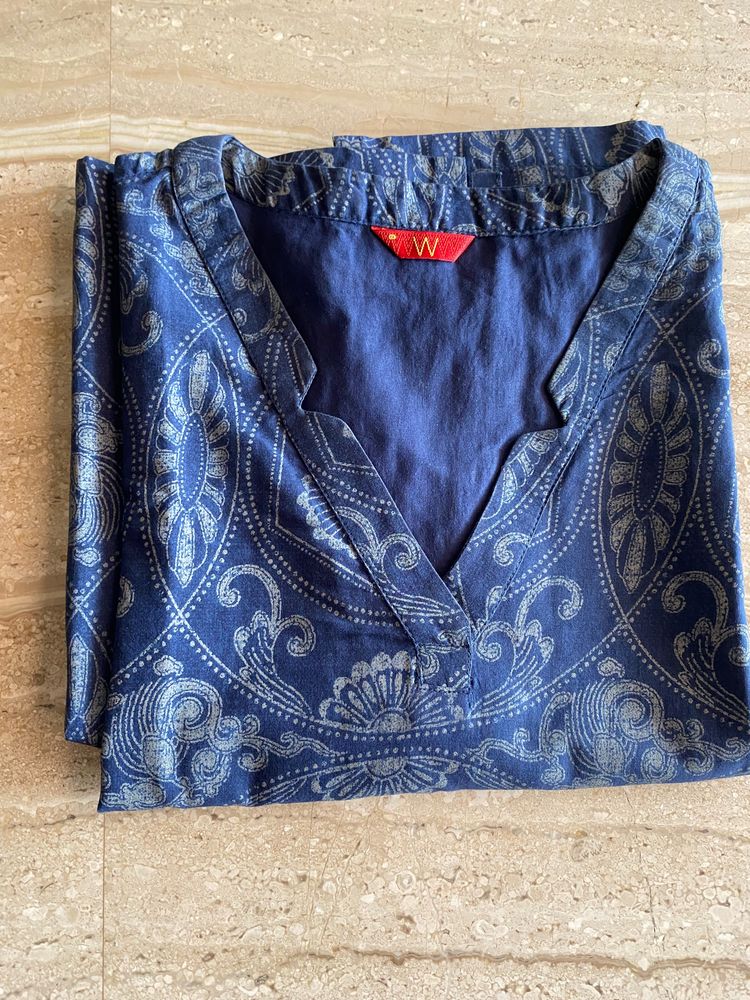 Kurta (W) with short sleeves