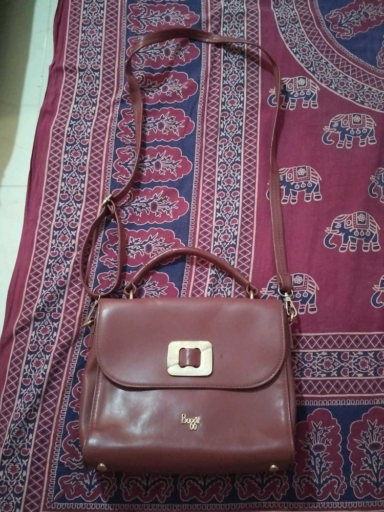 Baggit Maroon Crossbody Bag