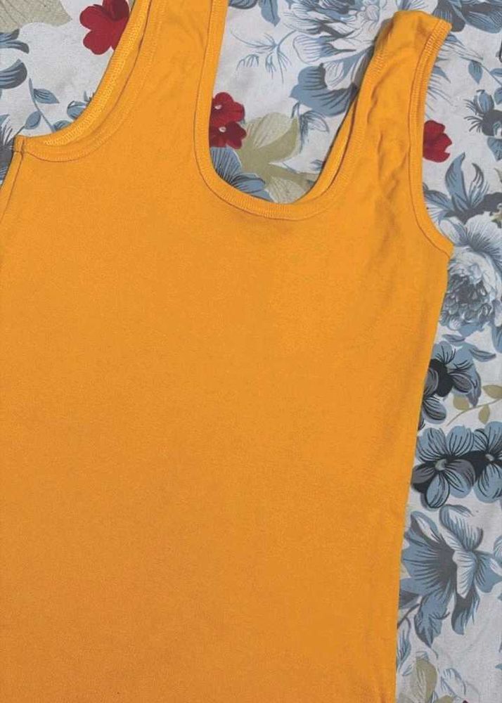 Mustard Yellow Tank Top