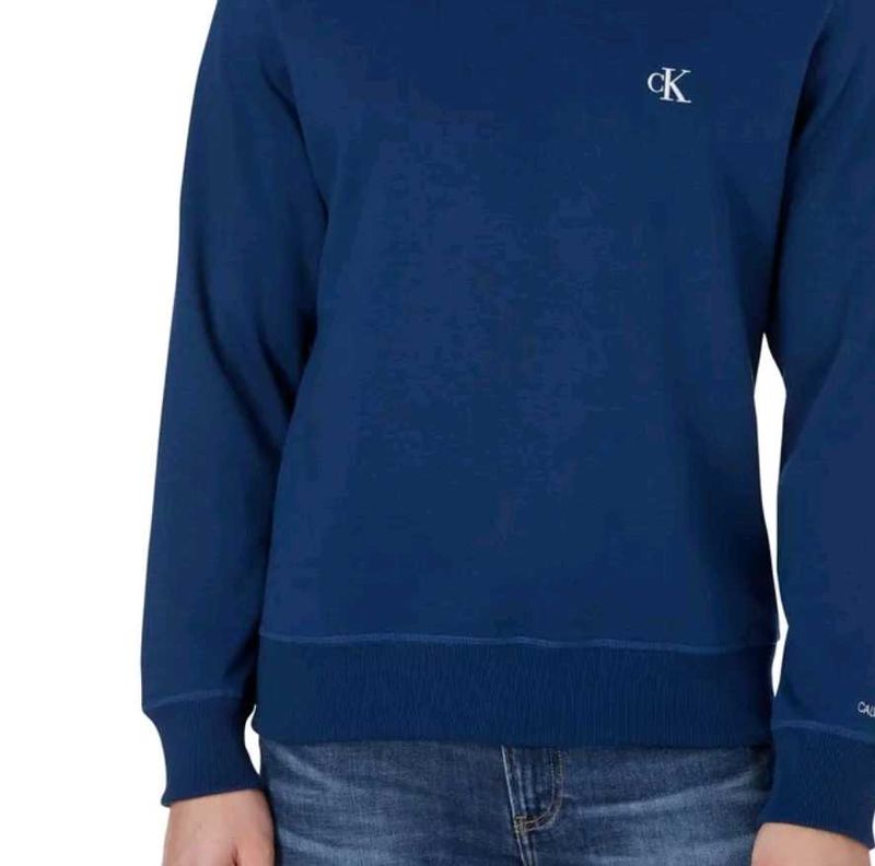 Men Calvin Klein Blue Sweater