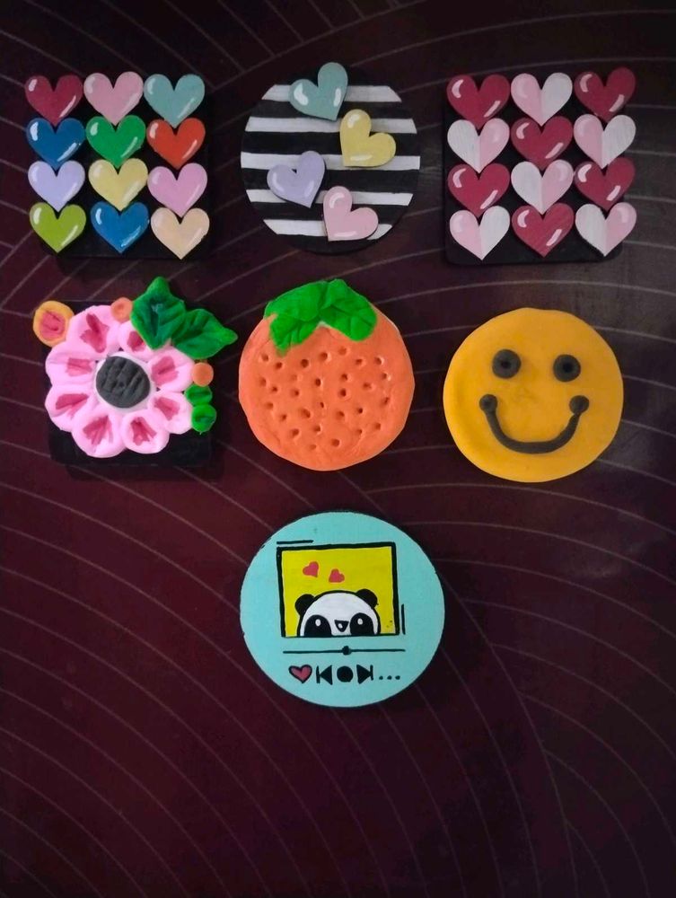 Funky Fridge Magnet Set