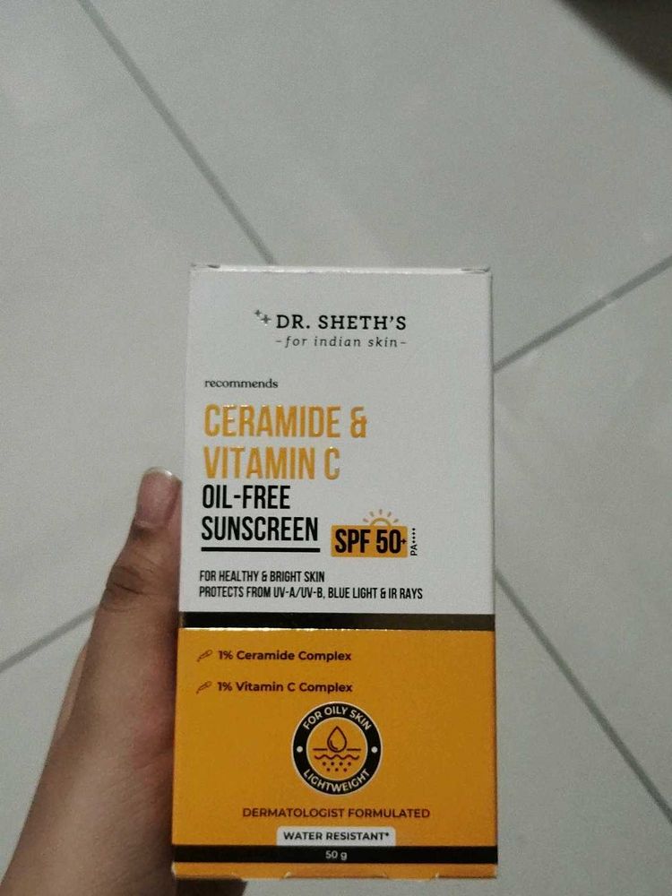 Dr. Sheth&#39;s Sunscreen SPF 50