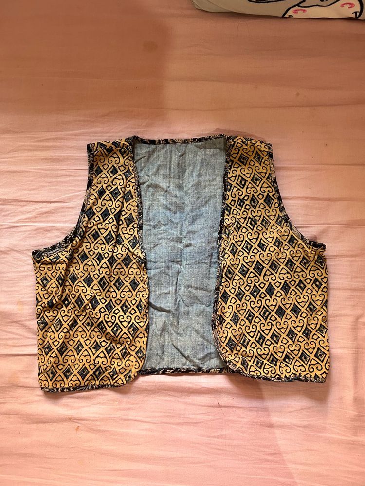 Patterned Ethnic Jacket
