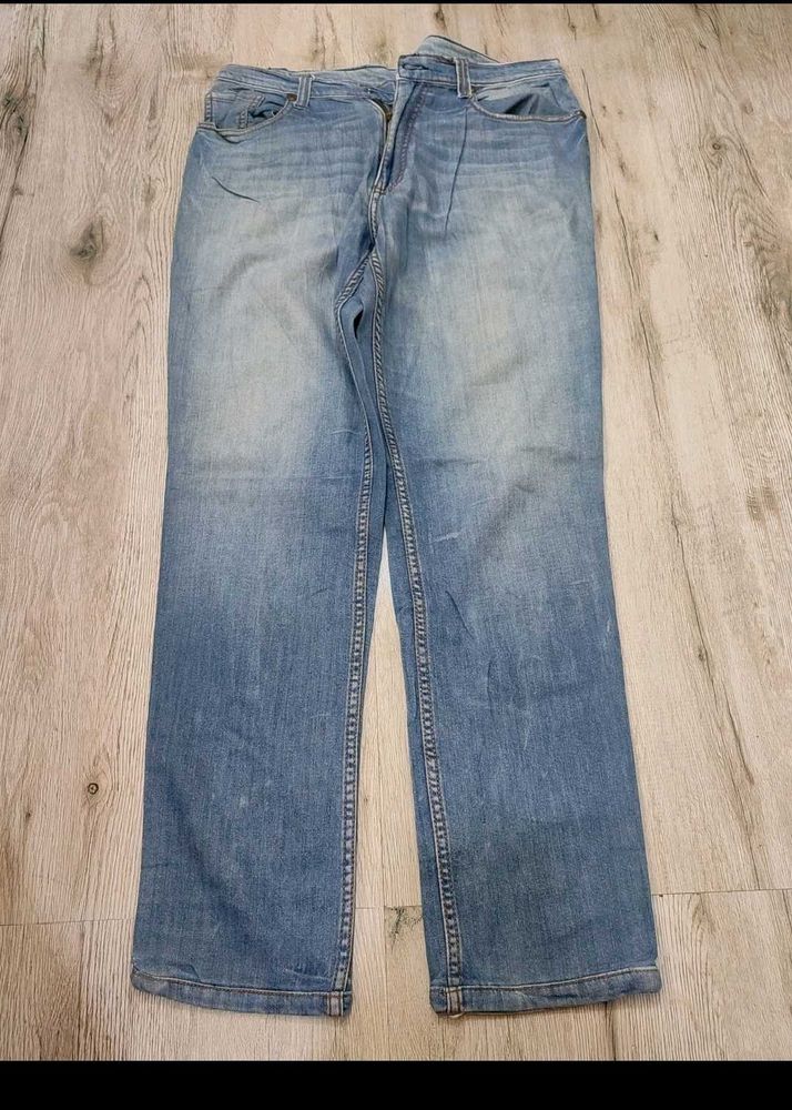 Cs0844 Sabrin Straight Jeans Size 34