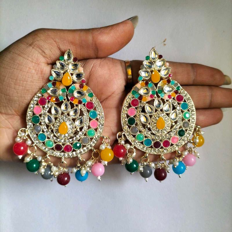 Multicolor Earrings💜💖♥️