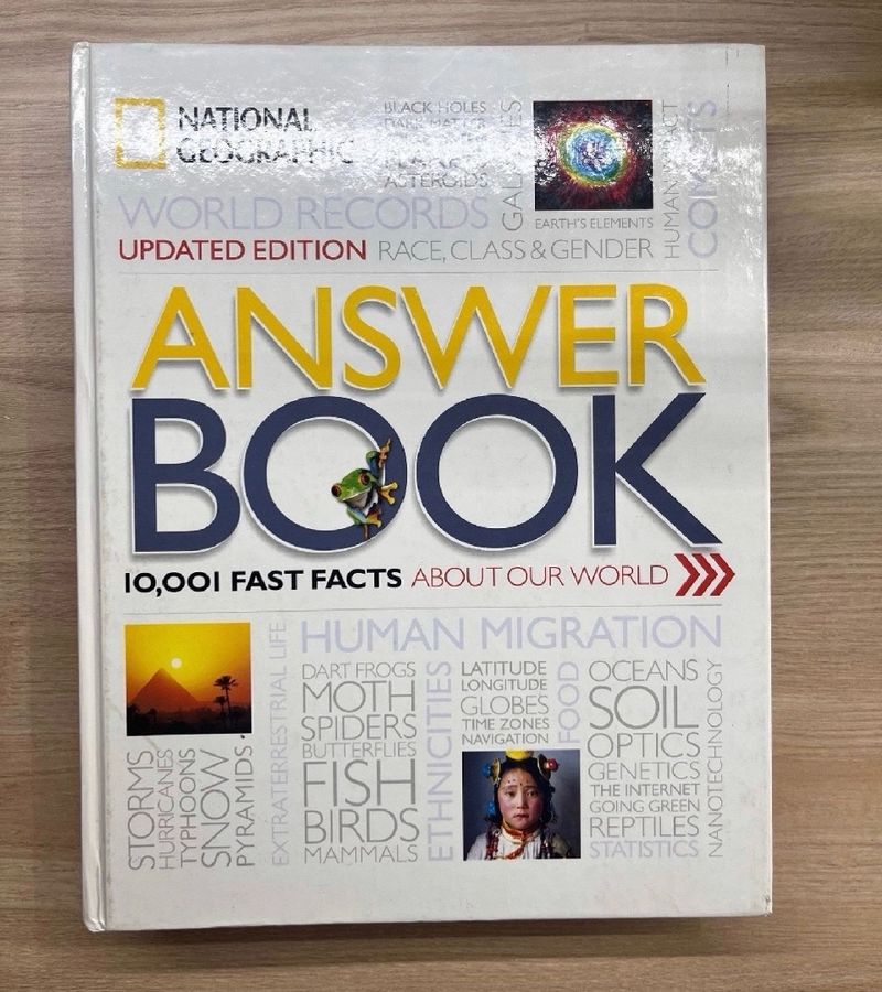 Answer Book: 10,001 Fast Facts about Our World