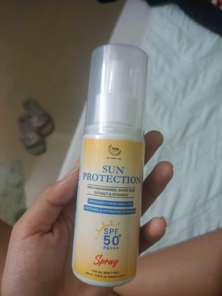 Sun Protection Spray For Face And Body