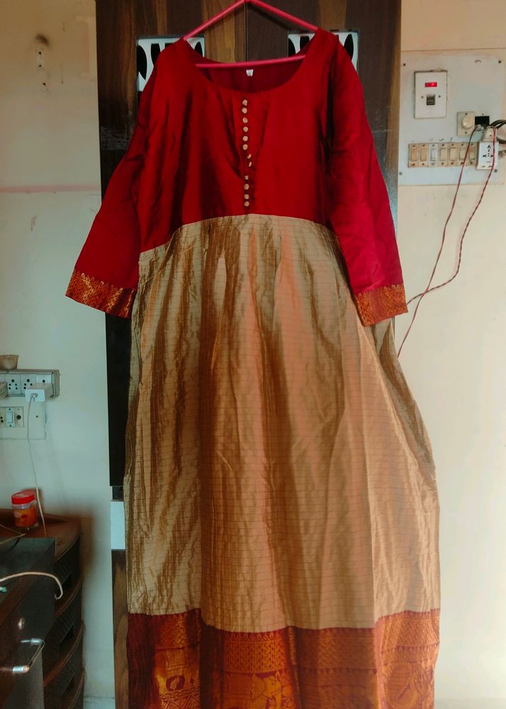 Beautiful Plus Size Anarkali Kurti