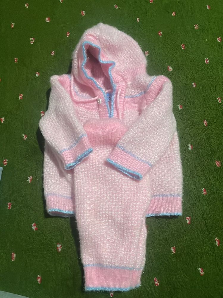 Baby Sweater And Trouser Set