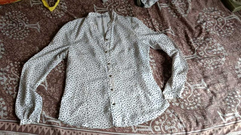 Polka Dot Designer Shirt