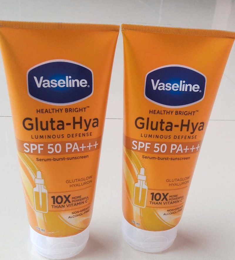 Combo Of 2 Vaseline SPF 50 Sunscreen