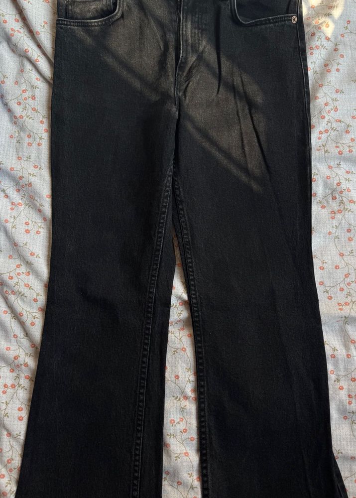 Zara Highwaist Straight Jeans