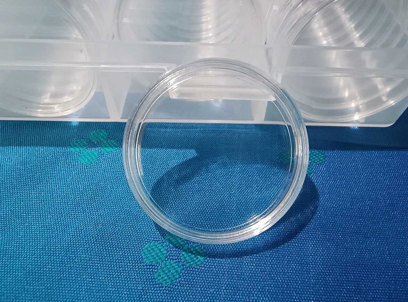 Coin Capsules 120Ps With Adjustable Foam And Box