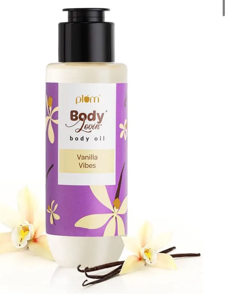 Vanilla Vibes Body Oil by Plum BodyLovin&#39;
