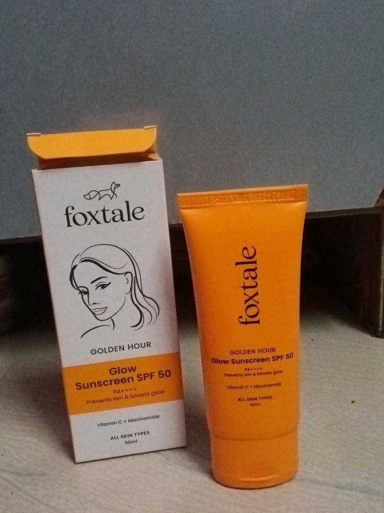 Foxtale Glow Sunscreen SPF 50