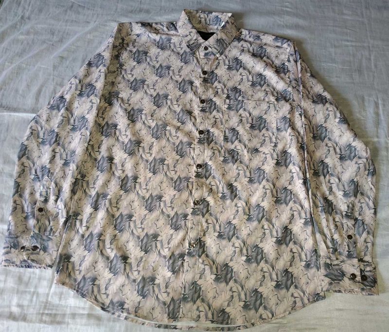Patterned Casual Shirt
