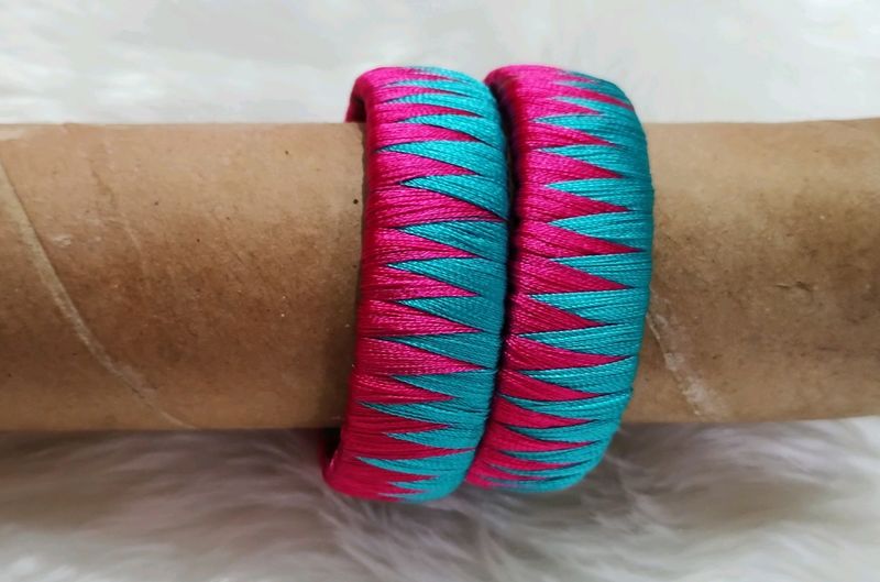 2color Mix Bangles - Set of 2