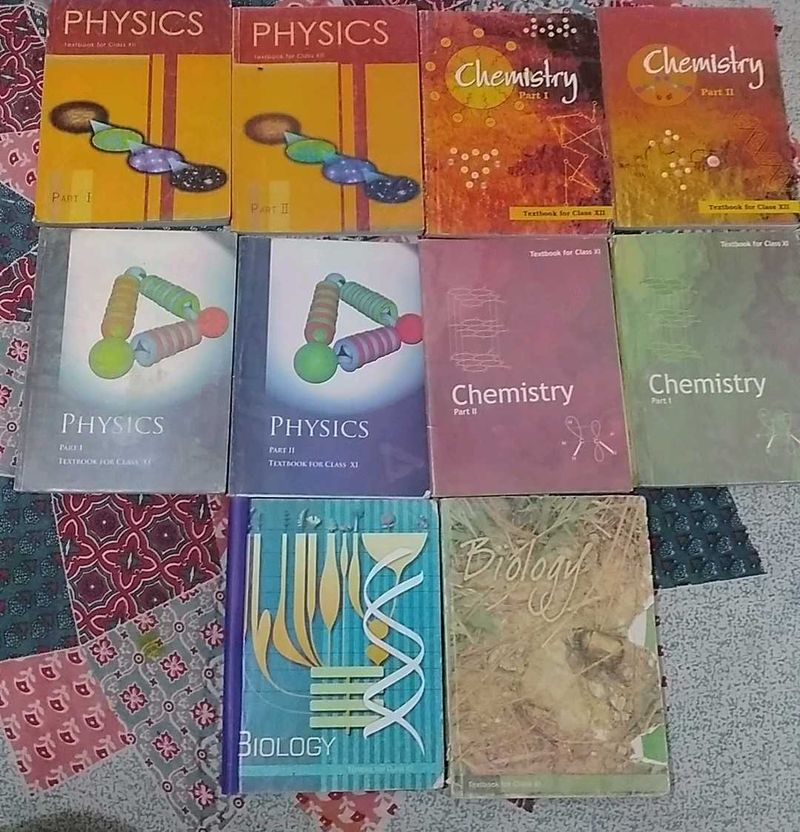 Ncert Textbooks for Class 11+12-(pcb)NEET