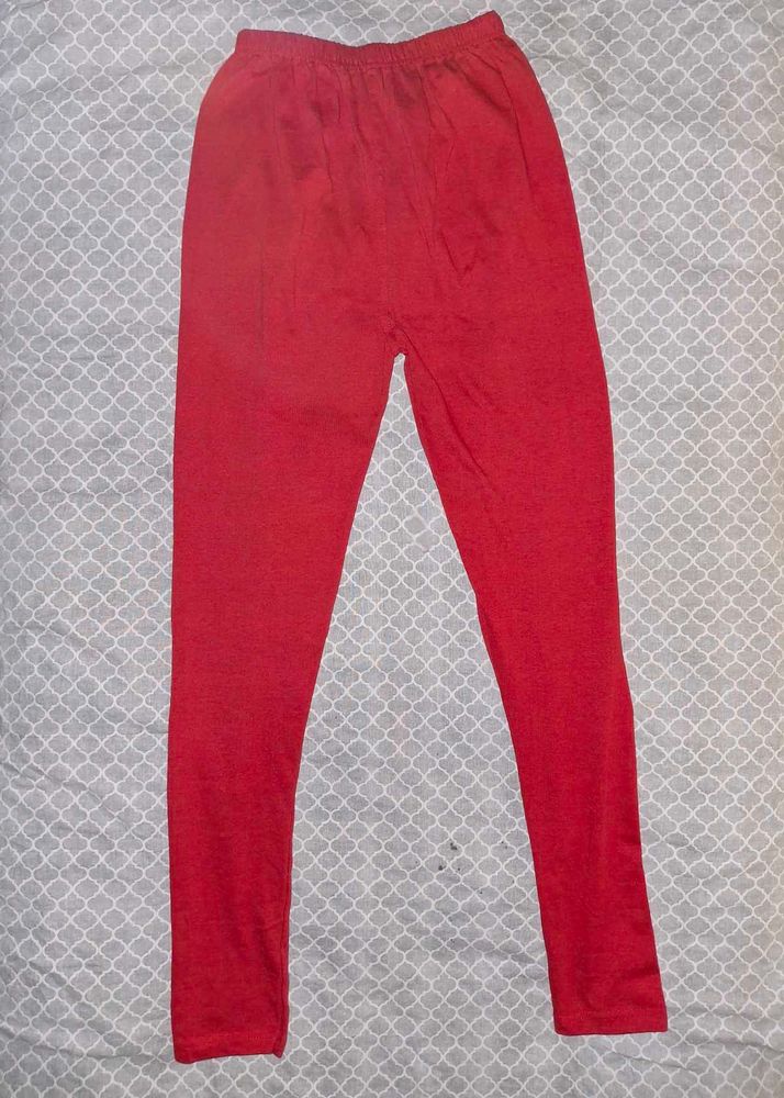 Red leggings