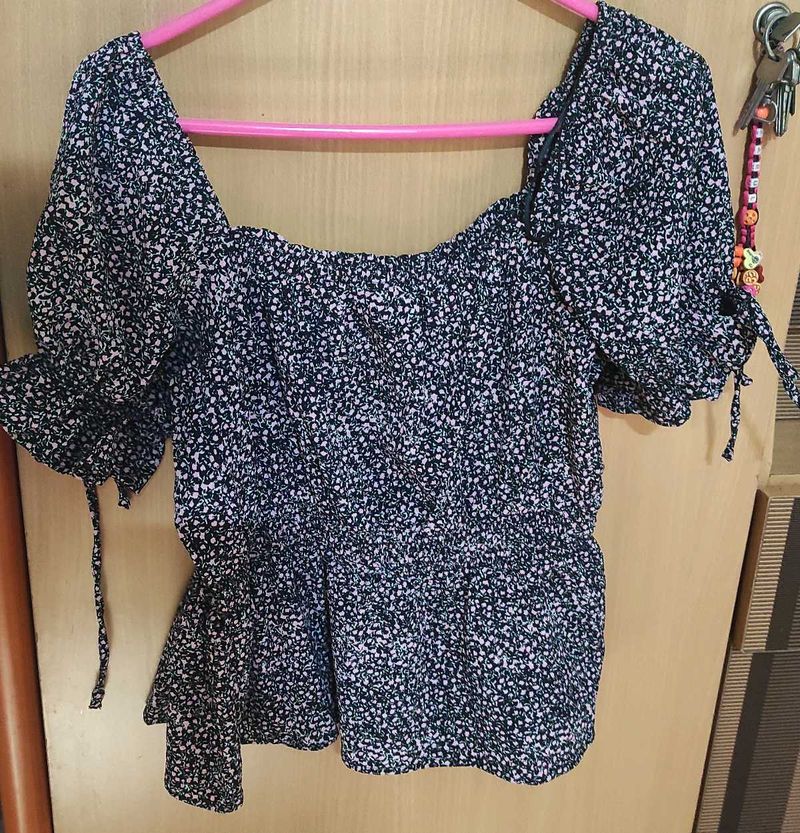 Floral Print Top