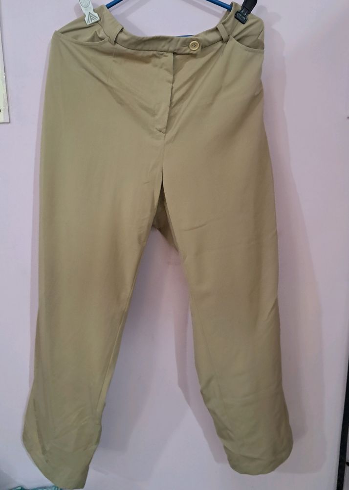Women Trousers- Khaki