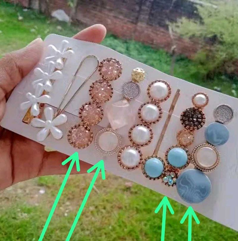 Elegant Korean Hair Clip Set