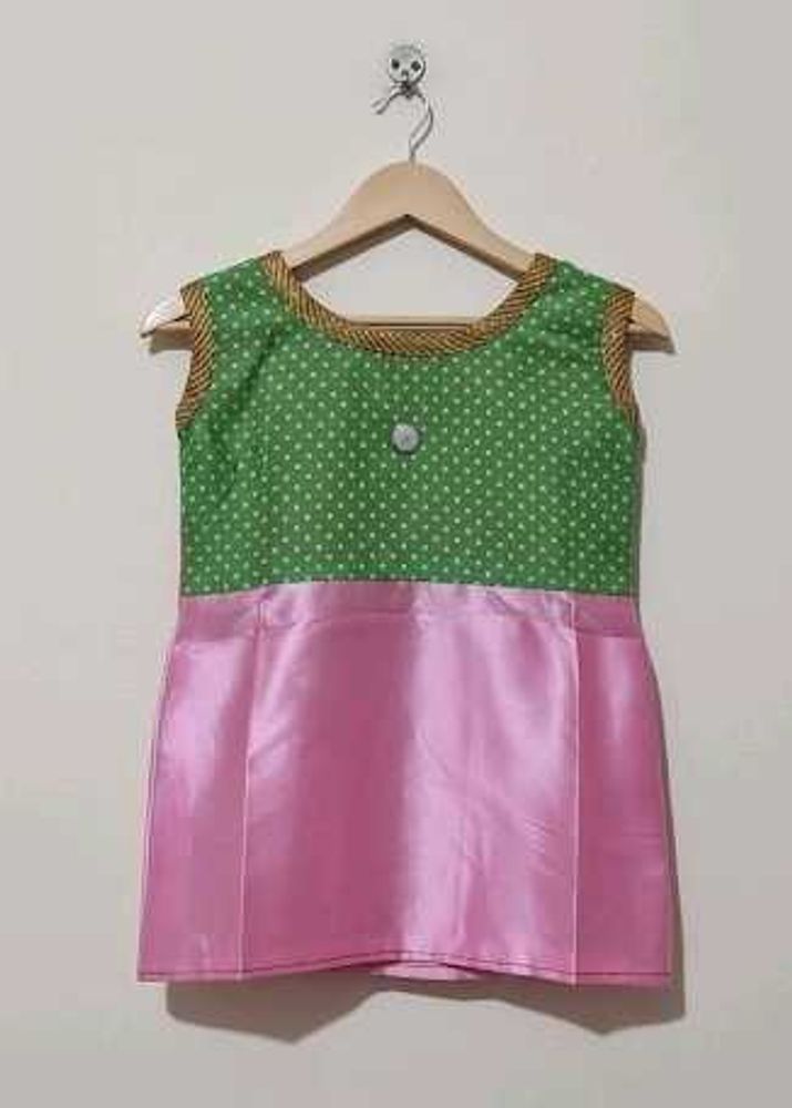 Cute Green &amp; Pink Top