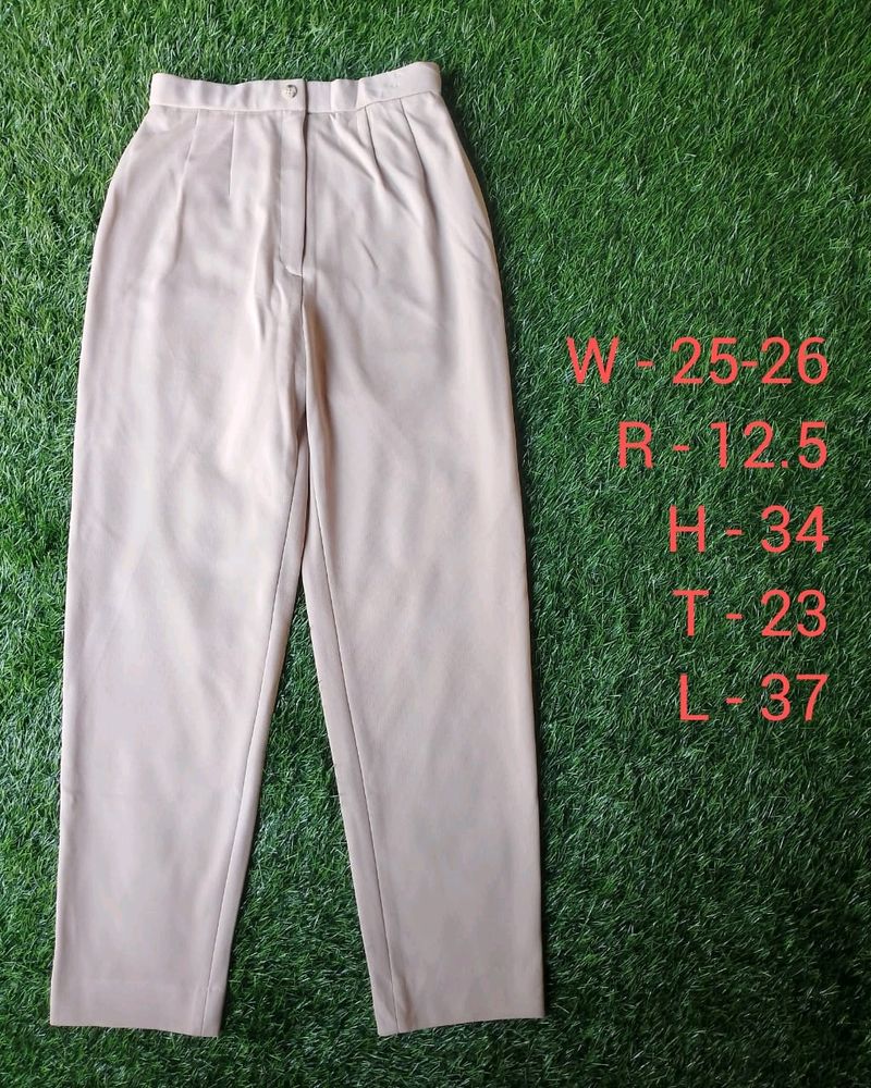 Beige Trouser