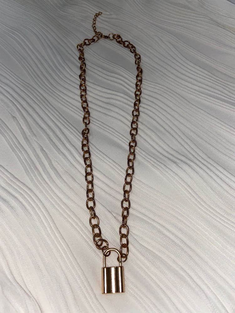 Lock Chain Necklace