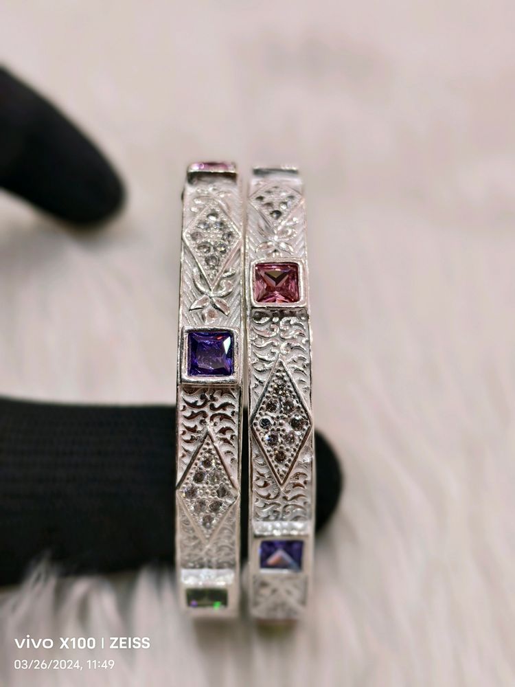 Pure Silver Bangles