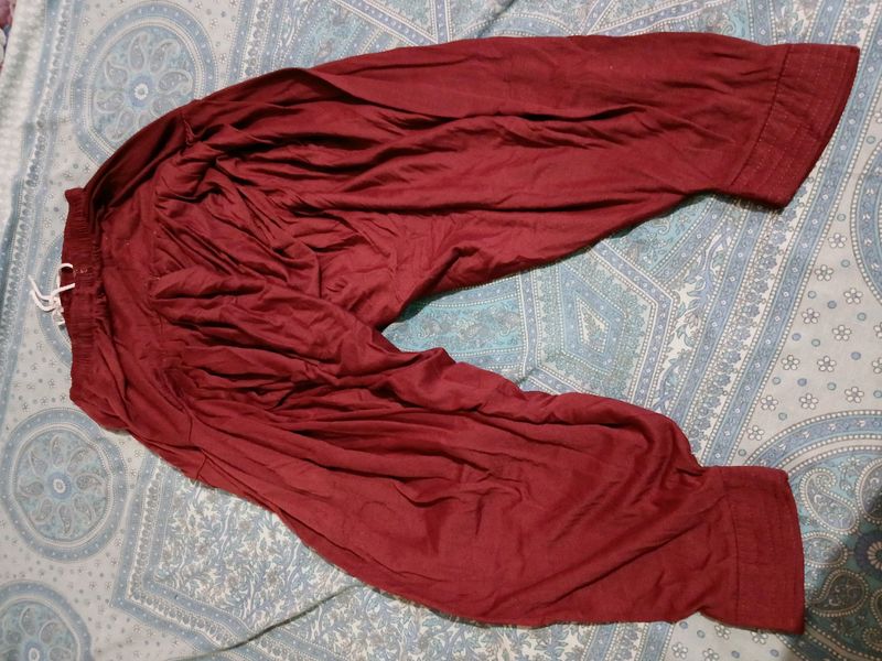 Maroon Stitched Salwar