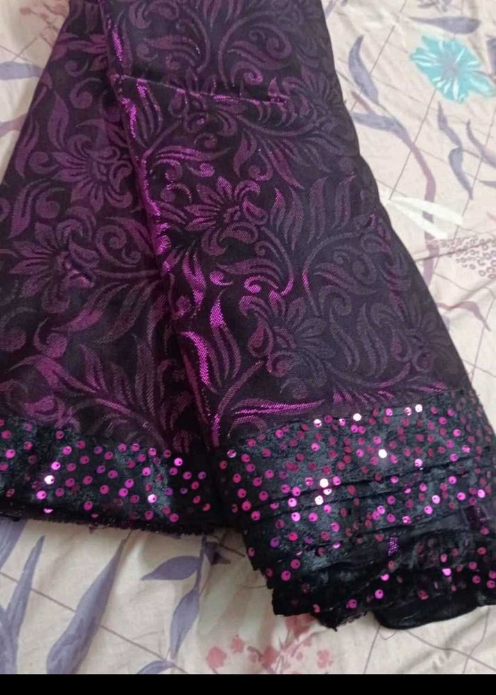 New Black Lycra Saree