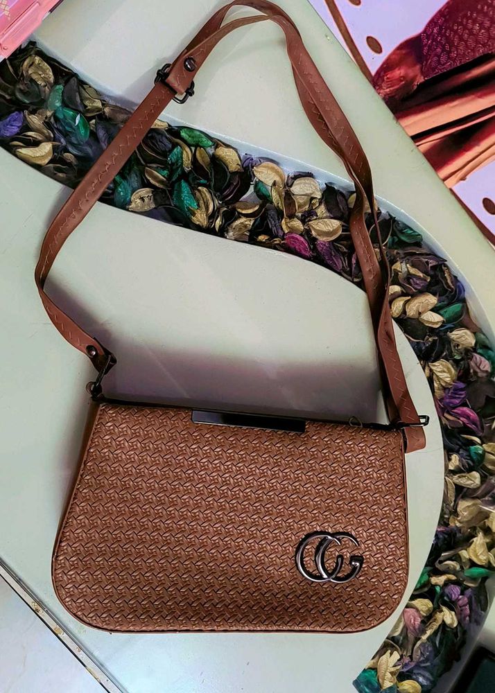 Brown Shoulder Bag