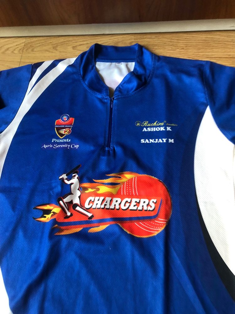 Blue Cricket T-shirt