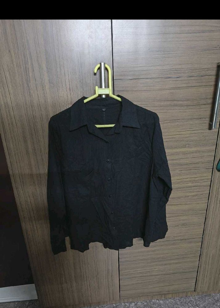 Classic Black Shirt.