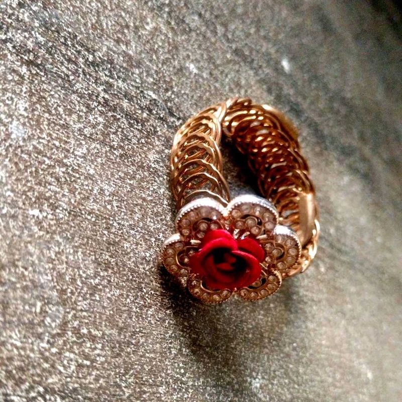 Floral Statement Bracelet