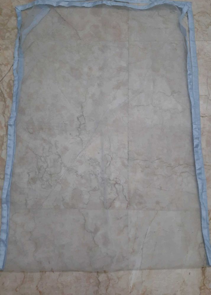 Blue Tulle Fabric Piece