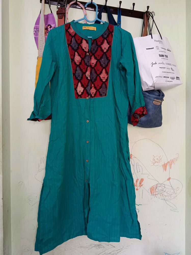 Teal Long Sleeve Tunic