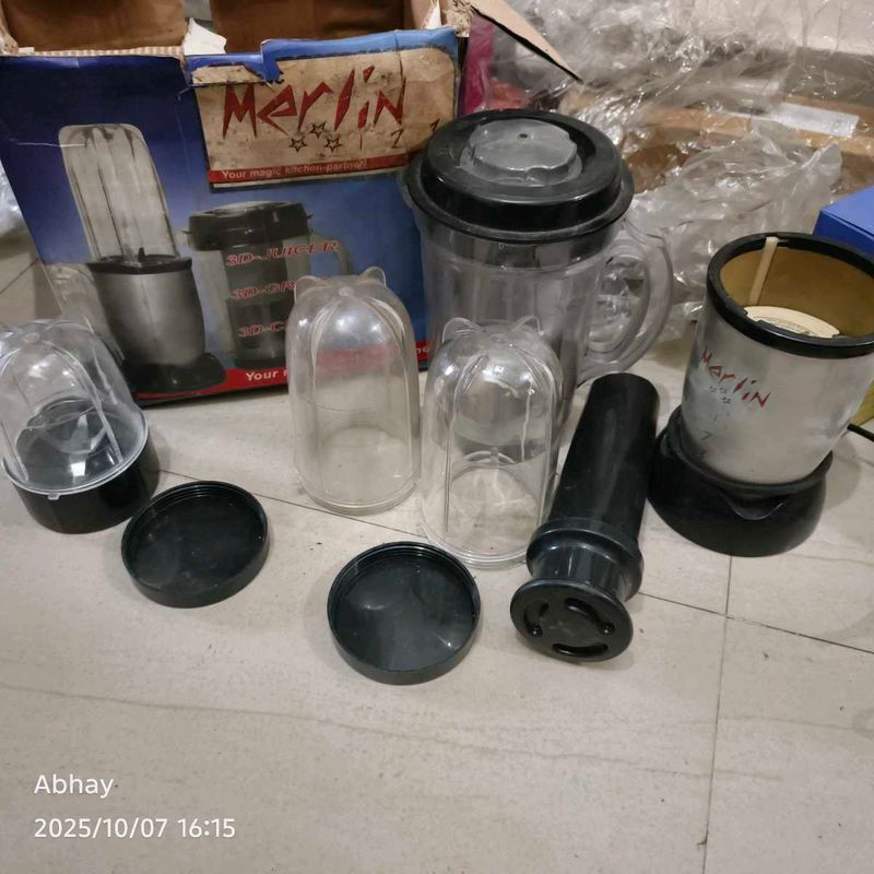 Merlin 3D Juicer working