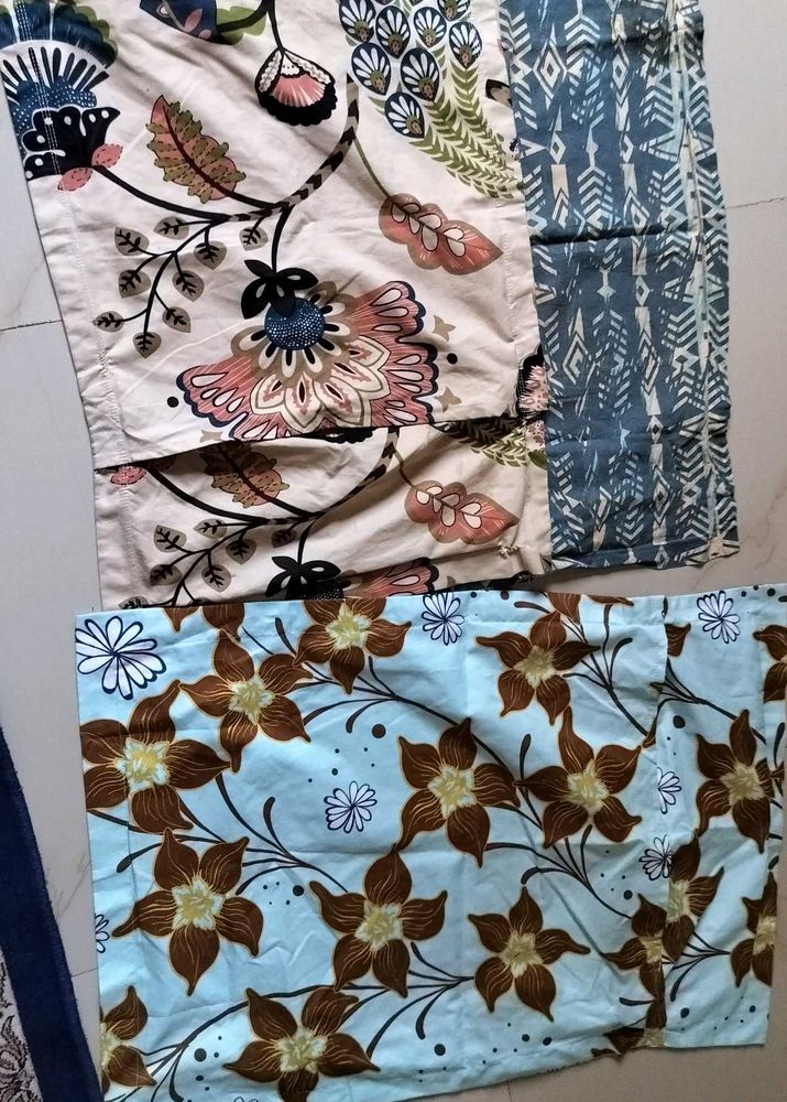 Mismatch Floral Pillow Covers (Set of 3)