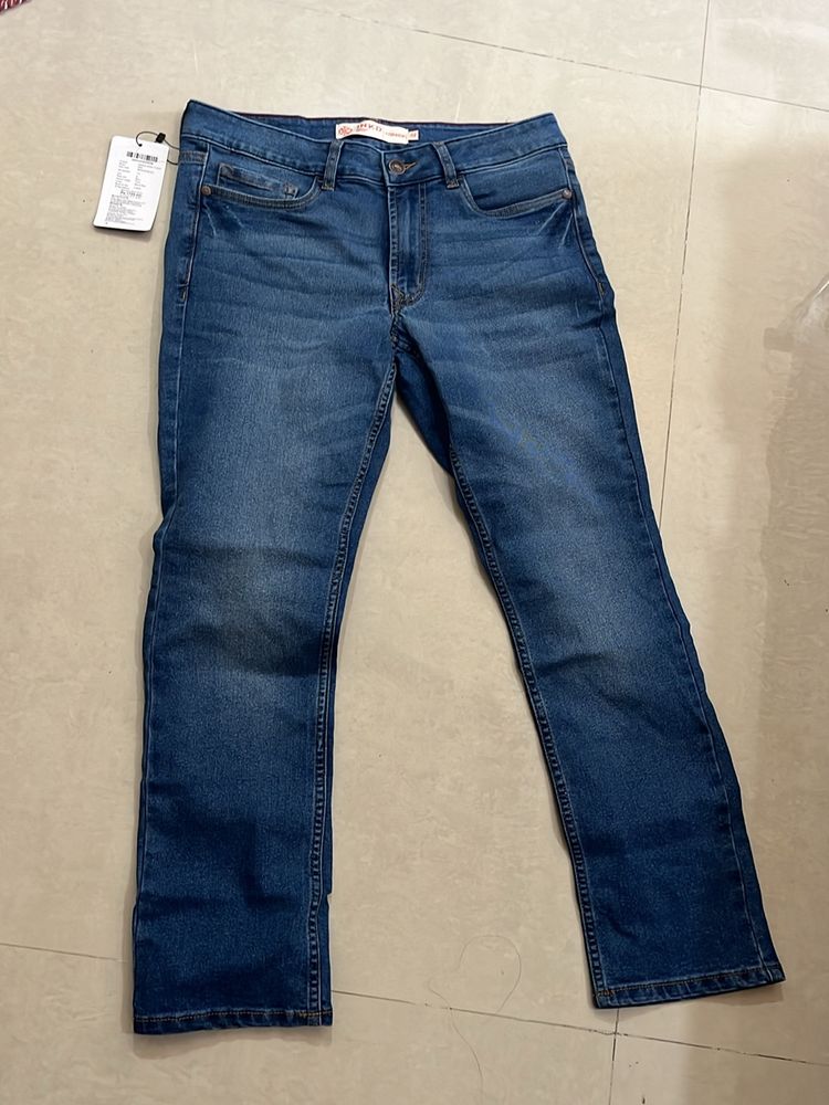 INKD Blue Denim Straigh Fit