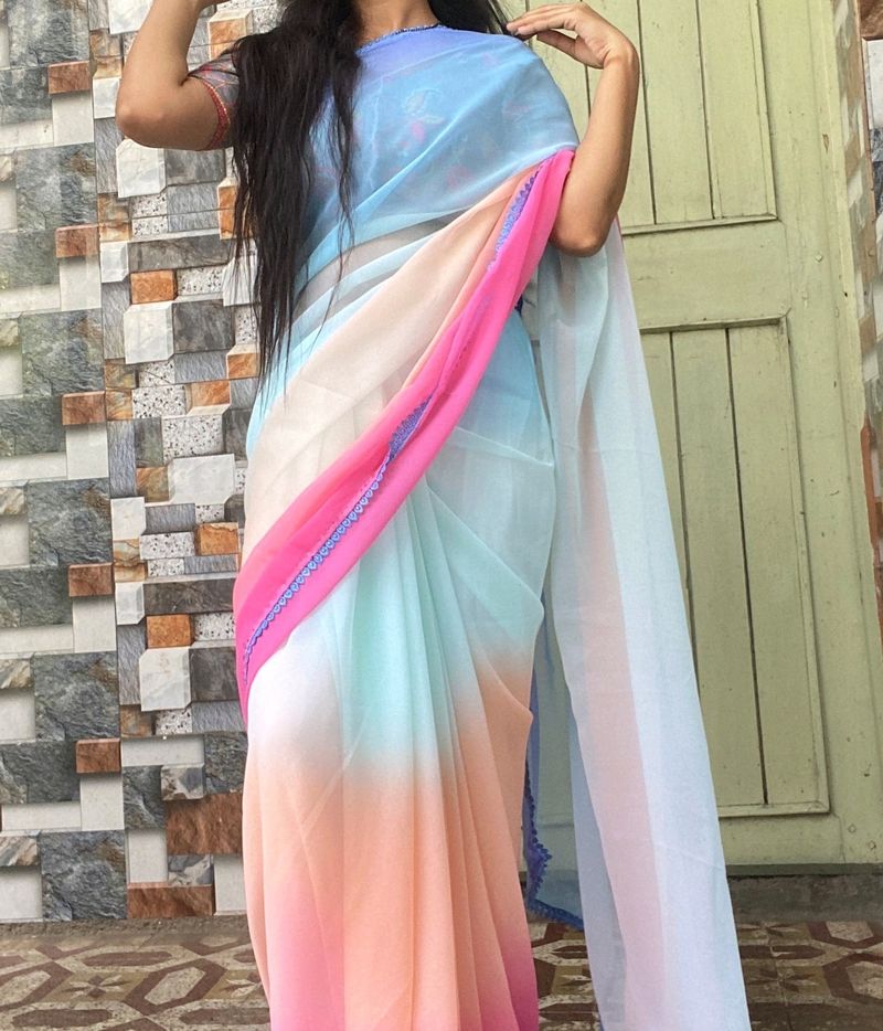 Alia Bhatt Saree (Rocky And Rani)