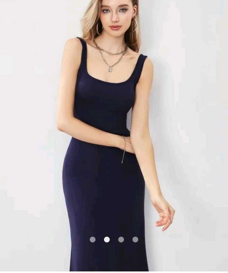 Elegant Tank Dress(White Available)