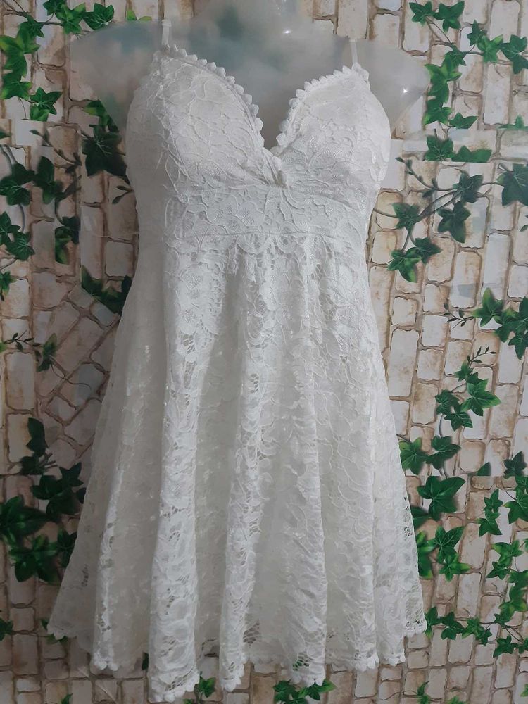 Gorgeous😍white Dress