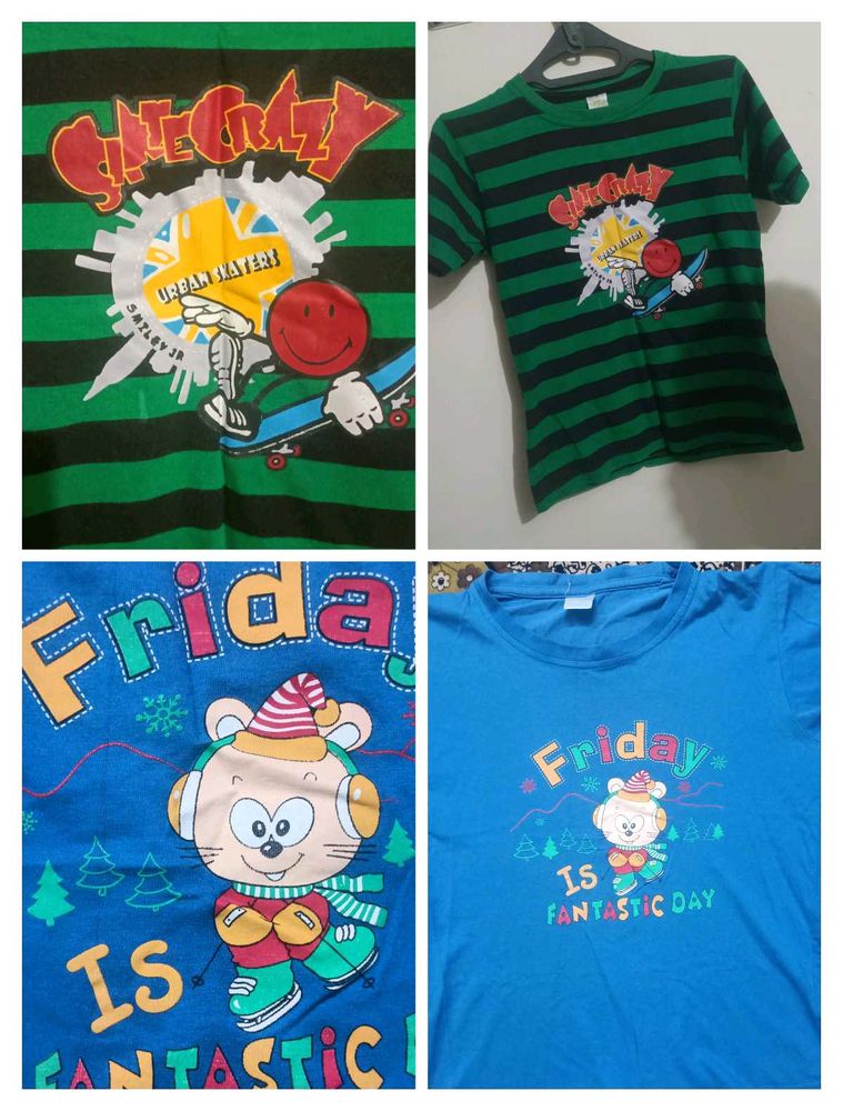 Green &amp; black lining tshirt